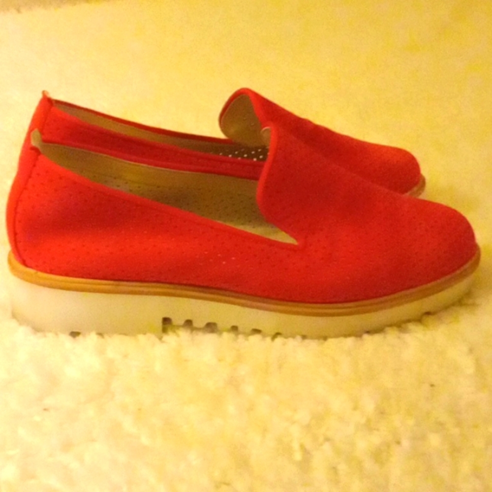 Paul Green Red Slip-On Flats